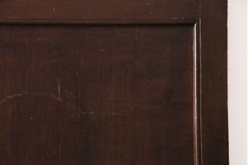 アンティーク建具　総栗一枚板を使用した上質な印象を高める蔵戸(玄関戸、引き戸)(R-049444)