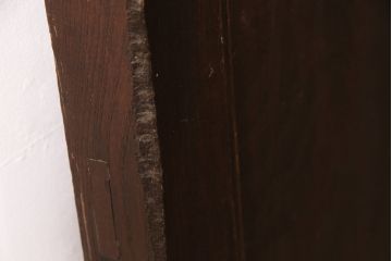 アンティーク建具　総栗一枚板を使用した上質な印象を高める蔵戸(玄関戸、引き戸)(R-049444)