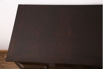 中古　美品　松本民芸家具　シンプルなデザインと上品な佇まいが魅力の#46型ベビータンス(チェスト、引き出し)(定価約30万円)(R-049445)