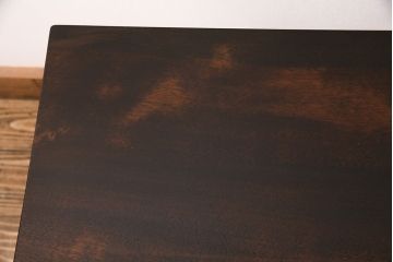 中古美品　松本民芸家具　ワンランク上の贅沢な空間にぴったりな風格漂うナイト卓子(サイドテーブル)(R-049448)