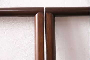 アンティーク雑貨　昭和中期　カツラ材　シンプルなデザインで取り入れやすい衣桁(衣装掛け、着物掛け、ハンガーラック)(R-049455)