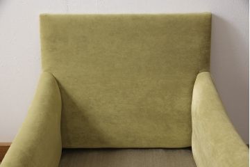 ビンテージ　アメリカ製　1人掛けソファ(1Pソファ、一人掛け、ヴィンテージ)(R-049469)
