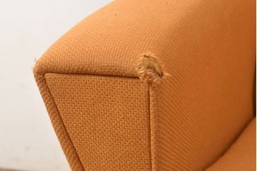 北欧ビンテージ　デンマークからやってきた!空間のメインアイテムになるイージーチェア(アームチェア、一人掛けソファ、椅子、1人掛けチェア、ヴィンテージ)(R-049471)