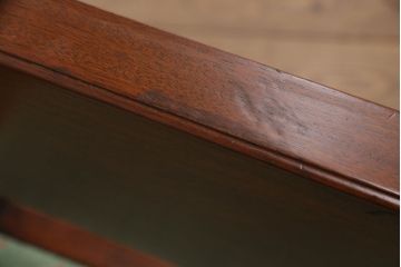 ヴィンテージ家具　北欧家具　デンマーク　チーク材　希少!レトロな佇まいが魅力のベンチ(2人掛けソファ、ビンテージ)(R-049491)