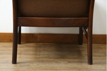 ヴィンテージ家具　北欧家具　デンマーク　ビーチ材　大人の格好いい空間を演出するイージーチェア　(R-049493)