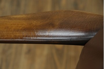 ヴィンテージ家具　北欧家具　デンマーク　ビーチ材　大人の格好いい空間を演出するイージーチェア　(R-049493)