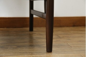 ヴィンテージ家具　北欧家具　デンマーク　ビーチ材　大人の格好いい空間を演出するイージーチェア　(R-049493)