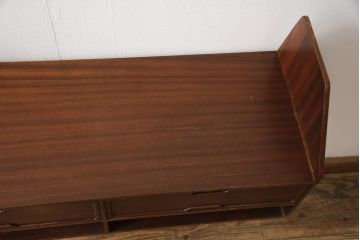 希少!　ビンテージ家具　デンマーク　チーク材　ウォールシェルフ(収納棚、キャビネット、ヴィンテージ)(R-049496)