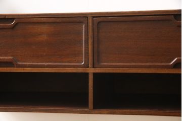 希少!　ビンテージ家具　デンマーク　チーク材　ウォールシェルフ(収納棚、キャビネット、ヴィンテージ)(R-049496)