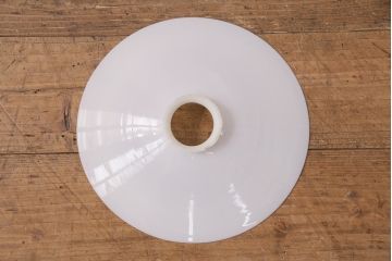 アンティーク照明　レトロな空間を演出するシンプルな吊り下げ照明(ペンダントライト、天井照明、電笠、平笠シェード)(R-049508)