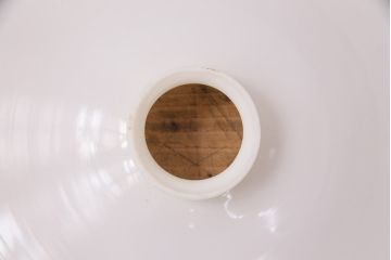 アンティーク照明　レトロな空間を演出するシンプルな吊り下げ照明(ペンダントライト、天井照明、電笠、平笠シェード)(R-049509)