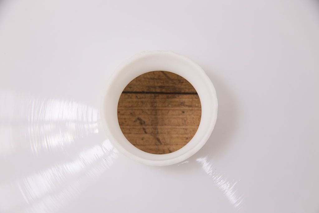 アンティーク照明　レトロな空間を演出するシンプルな吊り下げ照明(ペンダントライト、天井照明、電笠、平笠シェード)(R-049510)