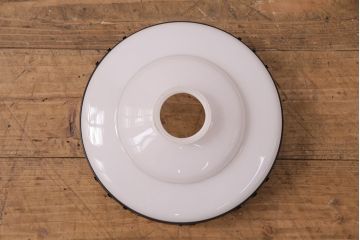 アンティーク照明　セルロイド装飾　ひょうたんのシルエットがアクセントになるレトロな天井照明(吊り下げ照明、ペンダントライト、シェード)(R-049512)