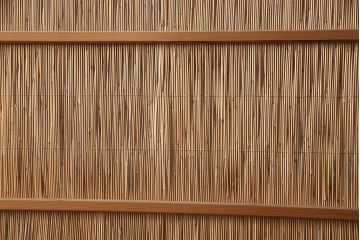 アンティーク建具　和製アンティーク　和の趣漂う御簾戸4枚セット(建具、簾戸、簀戸、葭戸、夏障子、すど、葦戸)(R-049521)