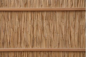 アンティーク建具　和製アンティーク　和の趣漂う御簾戸4枚セット(建具、簾戸、簀戸、葭戸、夏障子、すど、葦戸)(R-049521)