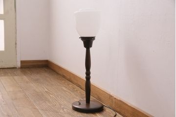 アンティーク照明　和モダンの空間づくりにおすすめなスタンドライト(フロアライト、照明)(R-049533)