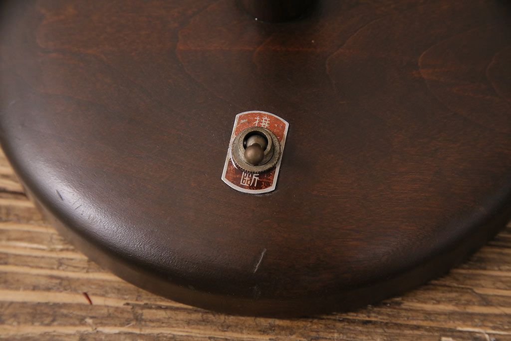 アンティーク照明　和モダンの空間づくりにおすすめなスタンドライト(フロアライト、照明)(R-049533)