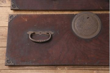 ラフジュ工房オリジナル　古金具・古パーツリメイク　上品な雰囲気漂う金具(和箪笥、衣装箪笥、整理箪笥、引き出し、チェスト)(R-049535)