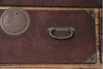 ラフジュ工房オリジナル　古金具・古パーツリメイク　上品な雰囲気漂う金具(和箪笥、衣装箪笥、整理箪笥、引き出し、チェスト)(R-049535)