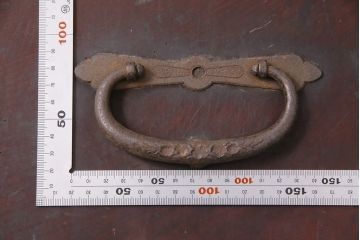 ラフジュ工房オリジナル　古金具・古パーツリメイク　上品な雰囲気漂う金具(和箪笥、衣装箪笥、整理箪笥、引き出し、チェスト)(R-049535)