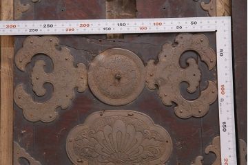 ラフジュ工房オリジナル　古金具・古パーツリメイク　上品な雰囲気漂う金具(和箪笥、衣装箪笥、整理箪笥、引き出し、チェスト)(R-049535)