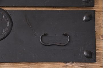 ラフジュ工房オリジナル　古金具・古パーツリメイク　和モダンな空間づくりにもおすすめな金具(和箪笥、衣装箪笥、整理箪笥、引き出し、チェスト)(R-049536)