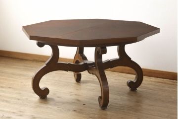 中古　DREXEL HERITAGE(ドレクセルヘリテイジ)　ESPERANTO(エスペラント)　エクステンションテーブル(センターテーブル、ダイニングテーブル、ドローリーフテーブル)(定価約61万円)(R-049538)