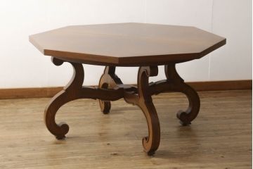 中古　DREXEL HERITAGE(ドレクセルヘリテイジ)　ESPERANTO(エスペラント)　エクステンションテーブル(センターテーブル、ダイニングテーブル、ドローリーフテーブル)(定価約61万円)(R-049538)