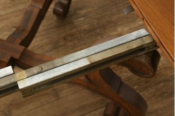 中古　DREXEL HERITAGE(ドレクセルヘリテイジ)　ESPERANTO(エスペラント)　エクステンションテーブル(センターテーブル、ダイニングテーブル、ドローリーフテーブル)(定価約61万円)(R-049538)