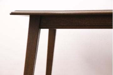 ビンテージ　神戸洋家具　永田良介商店　スタイリッシュなデザインが魅力のダイニングテーブル(サイドテーブル、ヴィンテージ)(R-049541)