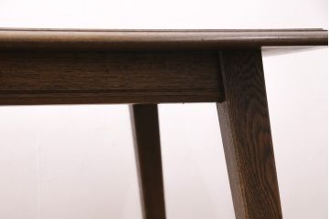 ビンテージ　神戸洋家具　永田良介商店　スタイリッシュなデザインが魅力のダイニングテーブル(サイドテーブル、ヴィンテージ)(R-049541)