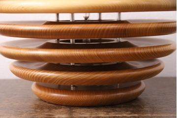 新古　未使用展示品　未使用　照明作家　谷俊幸作　MOCORO(モコロ)　個性的なデザインが目を引くスタンド照明(スタンドライト、卓上照明)(定価約42000円)(R-049544)