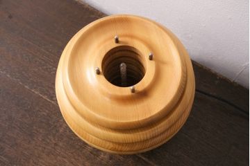 新古　未使用展示品　未使用　照明作家　谷俊幸作　MOCORO(モコロ)　個性的なデザインが目を引くスタンド照明(スタンドライト、卓上照明)(定価約42000円)(R-049544)