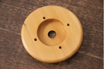 中古　展示品　未使用　照明作家　谷俊幸作　MOCORO(モコロ)　個性的なデザインが目を引くスタンド照明(スタンドライト、卓上照明)(定価約42000円)(R-049544)