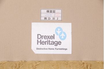 中古　DREXEL HERITAGE(ドレクセルヘリテイジ)　優雅なくつろぎのひとときを演出する3シートクッションソファ(3人掛け)(R-049551)