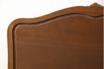 中古　DREXEL HERITAGE(ドレクセルヘリテージ)　Touraine(ツーレイン)　猫脚のデザインがアクセントのベッド(シングル、セミダブル)(定価約80万円)(R-049555)