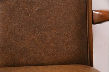 ビンテージ家具　美品　オールドマルニ　maruni(マルニ木工)　マキシマムシリーズ　ベルサイユM　優雅な佇まいが魅力的なアームチェア(ダイニングチェア、椅子、ヴィンテージ)(R-049573)