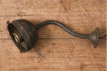 アンティーク照明　インパクトのあるインテリアに!真っ赤なガラスが印象的なウォールランプ(壁掛け照明)(R-049582)