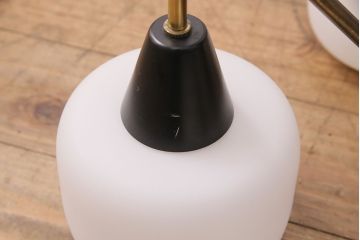 ヴィンテージ照明　北欧ビンテージ　デンマーク　希少　メンズライクな空間づくりにおすすめ!おしゃれな吊り下げ照明(天井照明)(R-049586)