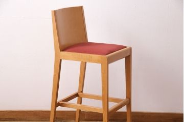 中古　ACTUS(アクタス)　ナチュラルな空間づくりに活躍するハイチェア(カウンターチェア、バーチェア)(R-049587)
