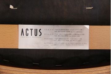 中古　ACTUS(アクタス)　ナチュラルな空間づくりに活躍するハイチェア(カウンターチェア、バーチェア)(R-049587)