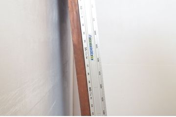 アンティーク雑貨　和製アンティーク　明治期　古材　杢目が美しい松材一枚板(リメイク、DIY、材料)(R-049599)