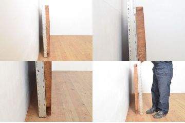 アンティーク雑貨　和製アンティーク　明治期　古材　杢目が美しい松材一枚板(リメイク、DIY、材料)(R-049599)