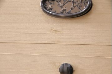 展示品　美品　伝統工芸　収納力抜群!気品あふれる佇まいが魅力の加茂総桐箪笥(総桐たんす、着物タンス、引き出し、並厚)(定価約140万円)(R-049600)