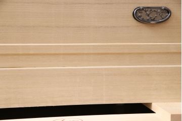 展示品　美品　伝統工芸　収納力抜群!気品あふれる佇まいが魅力の加茂総桐箪笥(総桐たんす、着物タンス、引き出し、並厚)(定価約140万円)(R-049600)