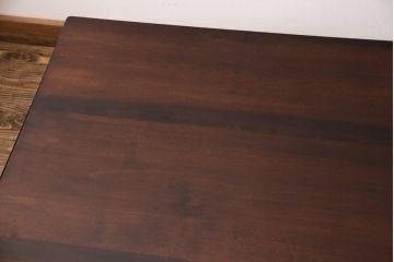 中古　松本民芸家具　希少!和と洋、どちらの空間にも馴染みやすい上品なデザインが魅力の座卓(センターテーブル、ローテーブル)(R-049604)