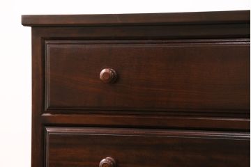 中古　美品　松本民芸家具　当店リメイク　天板ヒノキ無垢材　和モダンな空間づくりにおすすめのローチェスト(サイドボード、引き出し、ローボード)(R-049606)