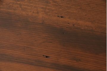 和製アンティーク　杉材一枚板　味わい深い木肌が趣溢れる裁ち板(ローテーブル、作業台、飾り台、陳列台)(R-049613)