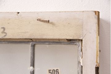 アンティーク建具 イギリスアンティーク ナチュラルな空間づくりに活躍するステンドグラス戸1枚(窓、建具、ガラス戸)(R-049617)