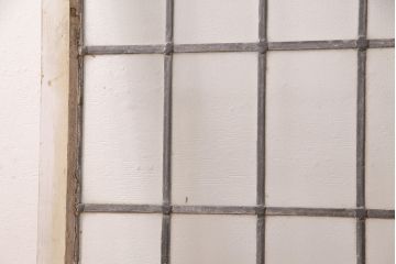 アンティーク建具 イギリスアンティーク ナチュラルな空間づくりに活躍するステンドグラス戸1枚(窓、建具、ガラス戸)(R-049617)